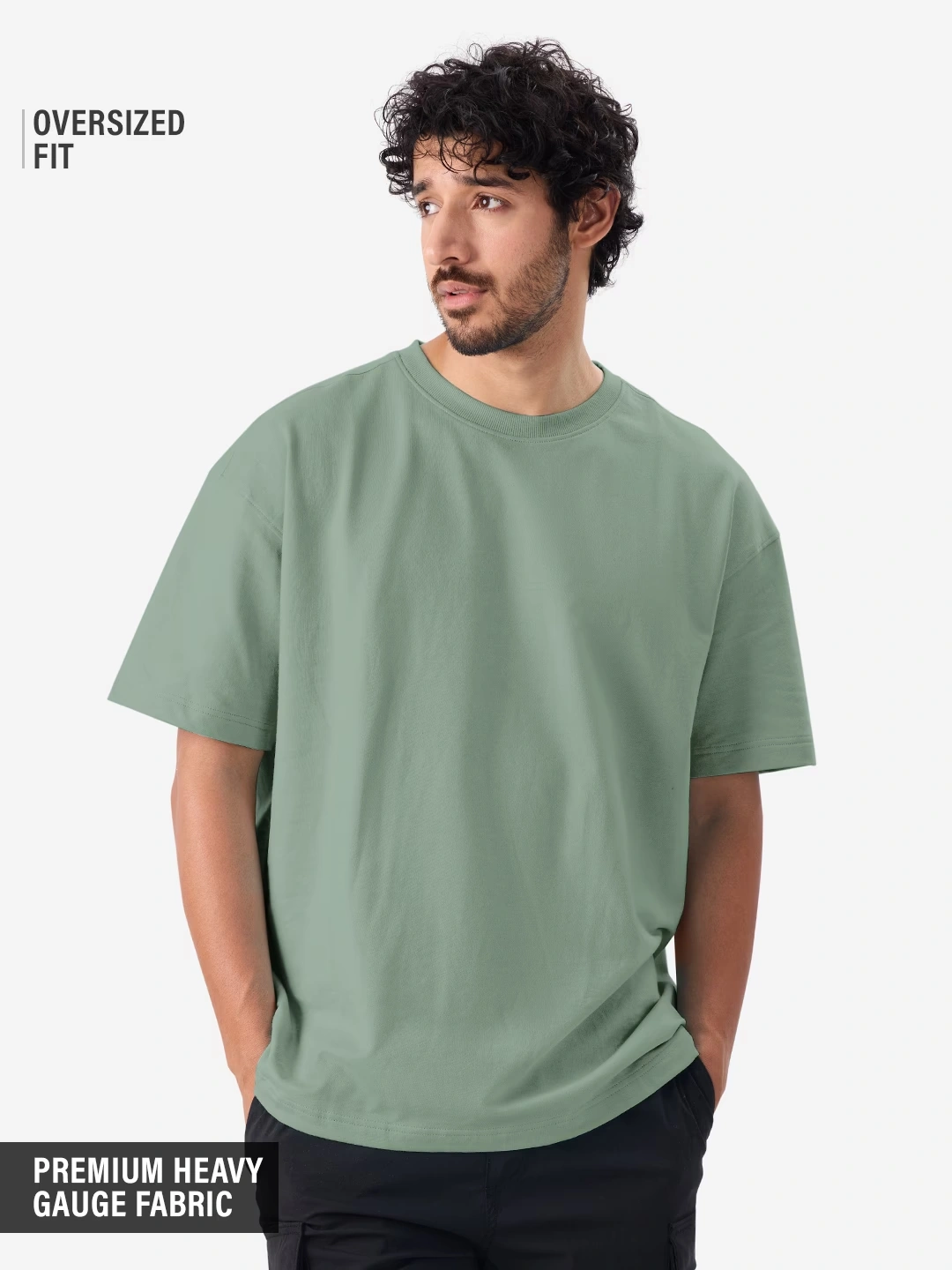 Oversized: Sage Green