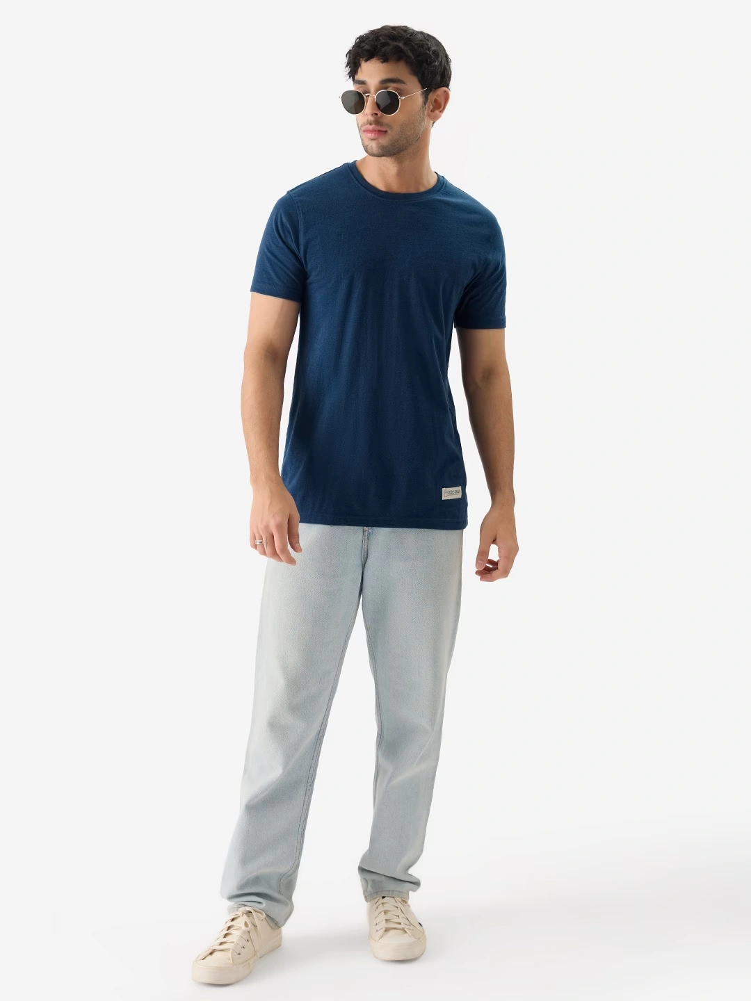Classic Sustainable Tee: Airforce Blue