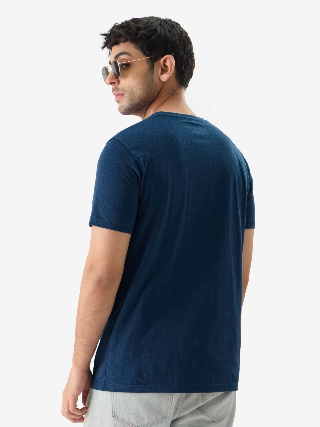 Classic Sustainable Tee: Airforce Blue