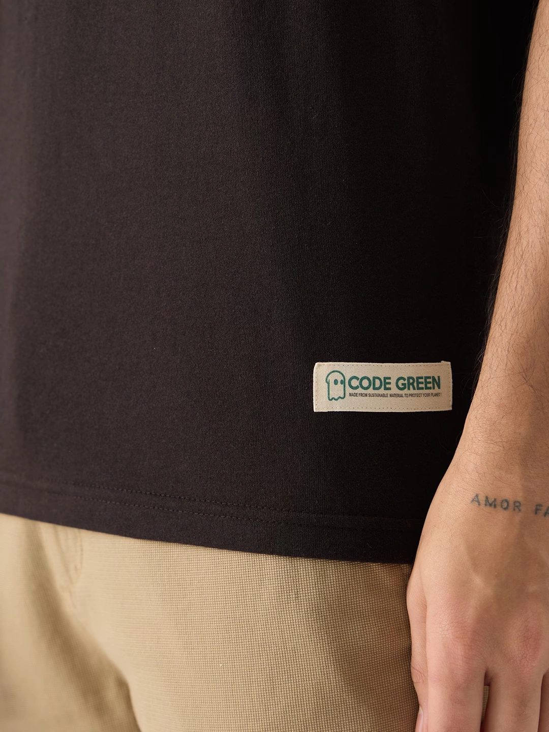 Classic Sustainable Tee: Coffee Brown 3 Classic Sustainable Tee: Coffee Brown